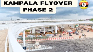 Kampala Flyover Project Second Phase Progress  Going to be Bigger than Ever 🥳 [upl. by Nirel]