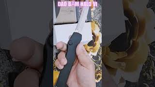 Dao Bấm Tự động Có Chốt Microtech Halo 6 27cmbalisongknives thinhhanh sale [upl. by Aidin917]