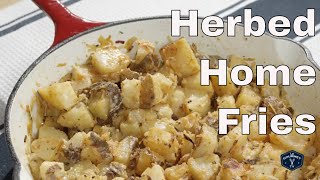 🔵 How To Make Herbed Home Fries  Recipe [upl. by Ayota]