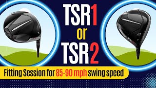 TSR1 or TSR2 Driver fitting 8590mph swing speed [upl. by Llecrep103]