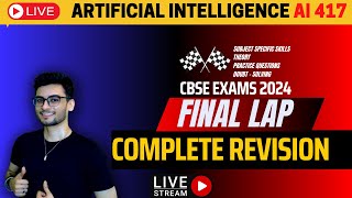 Class 10 Final Lap LIVE  ONE SHOT REVISION  Artificial Intelligence  CBSE 2024 [upl. by Anamor]