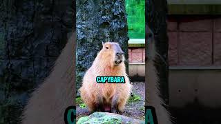 Capybara Eats Capybara😭 shorts [upl. by Ahaelam]