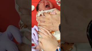 Crying Baby injection Vaccine Pain Very Big Cryshorts [upl. by Airetnuhs]