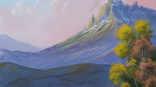 Manzara Akrilik Boya Landscape Art Acrylic Painting [upl. by Sdlonyer]