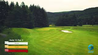 Macdonald Cardrona Hotel Golf amp Spa  Hole 13 [upl. by Manvell]