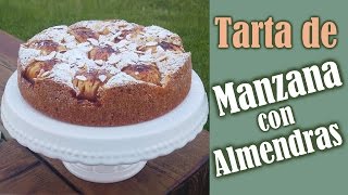 Tarta de manzana con almendras [upl. by Hafital]