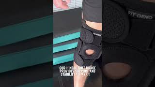 How a Hinged Knee Brace SAVE my Knees from Injury fyp shorts [upl. by Acisey]