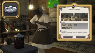 QQ  FFXIV  Culinarian Level 20  Releasing A Burden [upl. by Aihsitan]