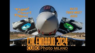 Il Calendario 2024 di CUBO Photo Milano tutte le livree più belle del NATO Tiger Meet 23 [upl. by Halika21]