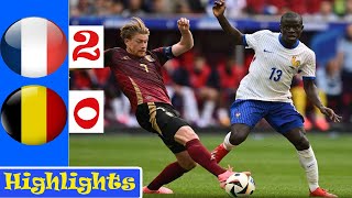 HIGHLIGHTS ⚽ France vs Belgium UEFA Nations League uefanationsleague worldcupqualifier [upl. by Assiruam]