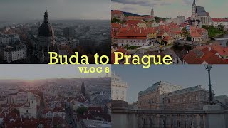 Budapest to Prague 2024  Travel Video  Vlog 8 [upl. by Solly]