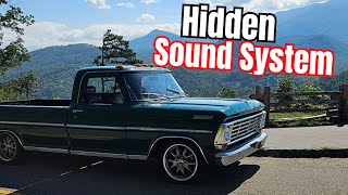 Hidden Bluetooth Speaker System for Classic Cars and Trucks [upl. by Adolph184]