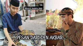 PESAN DARI DEN AKBAR AJA LALI BERSYUKUR  EDISI TILIK MBK NURUL [upl. by Yerffoej]