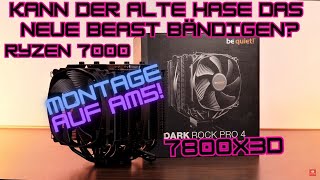 Be Quiet Dark Rock Pro 4  Montage auf 7800x3d  Tipps und Tricks [upl. by Ellett787]