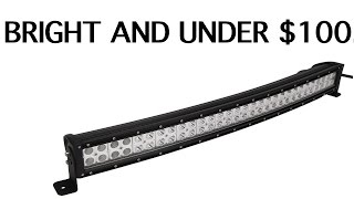 Amazon Northpole light 50quotcurved light bar review [upl. by Wendelina248]