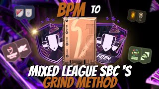 How to complete BPM to MIXED LEAGUE SBC  GRIND [upl. by Nagoh416]