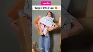 Meesho flats hual shortsfeed youtubeshorts meesho meesho haul [upl. by Herzel]