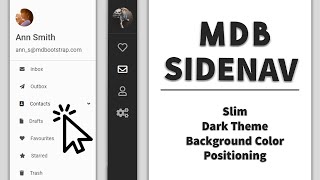 Bootstrap Sidenav  Tutorial on the latest Bootstrap 5 [upl. by Anneiv]