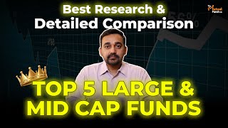 Best Large and Midcap Funds for 2024  Detail Comparison of Top 5 large amp midcap funds by Experts [upl. by Strep]