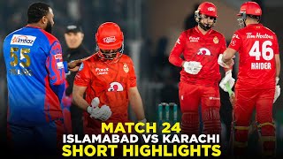 PSL 9  Short Highlights  Islamabad United vs Karachi Kings  Match 24  M2A1A [upl. by Haisi261]