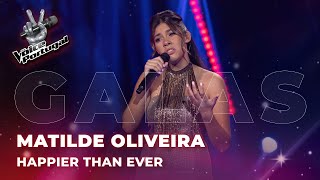 Matilde Oliveira  quotHappier than everquot  Gala  The Voice Portugal 2023 [upl. by Gnilrits]