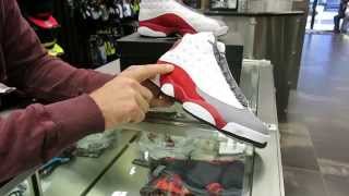 Nike Air Jordan Retro 13 Grey Toes at Street Gear Hempstead NY [upl. by Keviv]