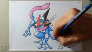 AshGreninja  Pokemon XYZ  Labyrinth Draw [upl. by Nowd]