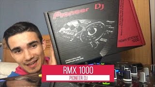 REVIEW PIONEER RMX 1000 Tutorial y demo [upl. by Pancho]