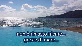 Gocce di mare KARAOKE [upl. by Niwrehs]