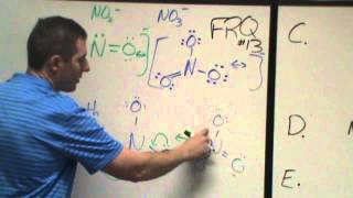 AP chem frq 13 bondinglewis structures oxidation states resonance [upl. by Boj]