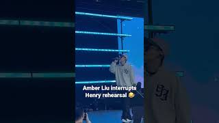 Amber Liu interrupts Henry concert [upl. by Glinys189]