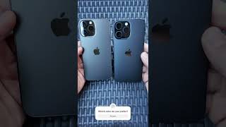 iPhone 13 Pro Max Graphite vs iPhone 16 Pro Max Black Titanium  Color Check [upl. by Apul670]