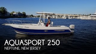 SOLD Used 2000 Aquasport 250 Osprey in Neptune New Jersey [upl. by Ila]