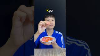 Ăn những thứ bắt đầu bằng chữ K nè còn món nào nữa k ạ 😂 tiengviet food funny j4f [upl. by Bartram]