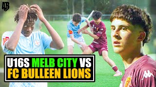 U16S MELBOURNE CITY VS BULLEEN LIONS FULL GAME HIGHLIGHTS [upl. by Marv277]