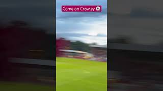 Crawley town FC vs Swindon town  crazy movement football [upl. by Kcitrap983]