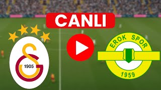 🔴 GALATASARAY ESENLER EROKSPOR MAÇINI CANLI İZLE EFOOTBALL [upl. by Sexton]