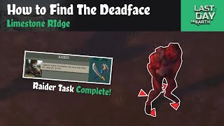 How to Find quotThe Deadfacequot in Limestone Ridge Last Day On Earth Survival [upl. by Ridgley]