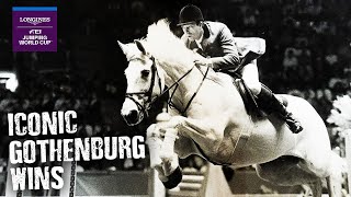 From Milton to Baloubet du Rouet  Iconic Wins at Gothenburg Longines FEI Jumping World Cup™ Finals [upl. by Enilorac]