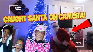 WE CAUGHT SANTA CLAUS ON CAMERA SKITS4SKITTLES [upl. by Amron]