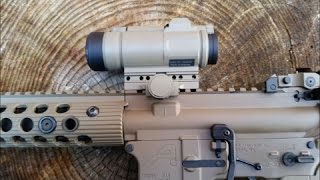 Painting My Aimpoint CompM4 Magpul FDE  CountryBoyPrepper [upl. by Ahsinyt320]