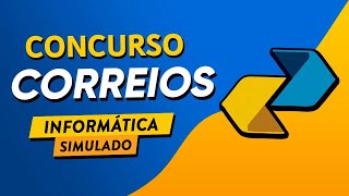 CONCURSO CORREIOS  QUESTÕES DE INFORMÁTICA  BANCA IBFC [upl. by Kucik977]