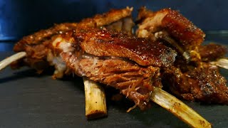 Best Lamb Ribs Recipe  Lamb Ribs Oven Recipe  Smoked Lamb Ribs [upl. by Belshin]