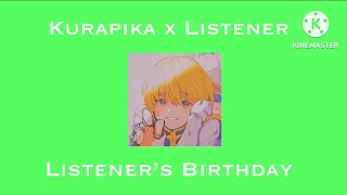 ASMR Kurapika x Listener Listeners Birthday Requested [upl. by Finbur567]