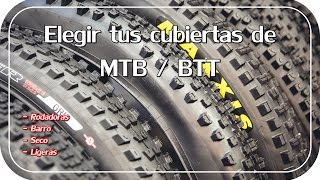 CONSEJOS para ELEGIR tus CUBIERTAS de BTTMTB [upl. by Charmane]