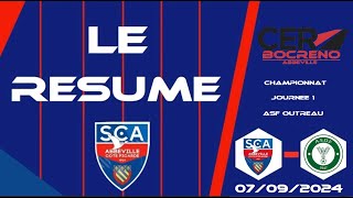 🎥Résumé SC Abbeville🔵🔴  AS Outreau🟢⚪️ I Championnat R2 Journée 1 I 07092024 [upl. by Bone515]