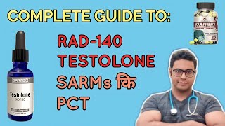 Doctor Explains RAD 140 TESTOLONE  Complete guide to SARMs [upl. by Eisor]