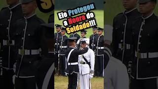 Esse soldado deu uma grande ajuda ao amigo ❤️ bondade amor shorts [upl. by Pernell324]