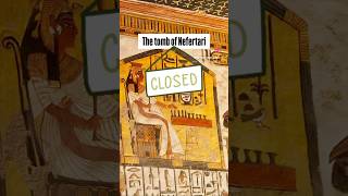 Nefertari’s tomb is closed travelshorts egypt closed [upl. by Oner]