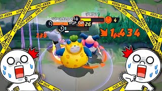 Crazy Clutches with Flail Snorlax 😈  Pokemon unite [upl. by Kciremed]